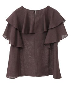 AMERICAN HOLIC イージーケアフリルシャツ