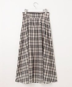 Feroux フロッキーチェック・ドット スカート