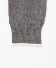 WEGO 【WEB限定/25年秋冬新作】別注USPOLOヘンリーネックニットPO