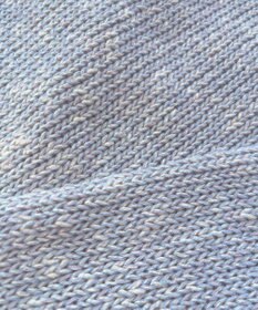 23区 【洗える】コットンルレックスリリー カラーニット