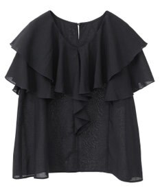 AMERICAN HOLIC イージーケアフリルシャツ