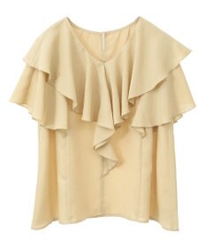 AMERICAN HOLIC イージーケアフリルシャツ