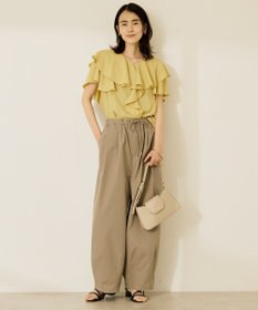 AMERICAN HOLIC イージーケアフリルシャツ