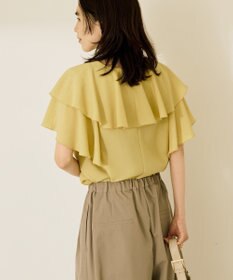 AMERICAN HOLIC イージーケアフリルシャツ