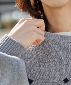 WEGO 【ユニセックス着用ITEM】ベロアモールグラフィックプルオーバー