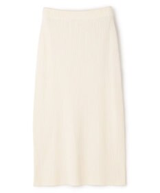 uncrave 【手洗い可】スムース ニット リブ スカート（uncrave STANDARD）