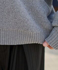 WEGO 【ユニセックス着用ITEM】ベロアモールグラフィックプルオーバー