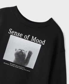 GRACE CONTINENTAL Catphoto裏毛トップ