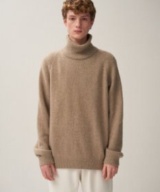 ATON SPUN CASHMERE | ボトルネックセーター - UNISEX