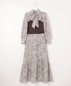 Feroux 【古畑星夏さん着用・3WAY】ビスチェコンビフラワープリント ワンピース