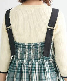 Green Parks ・ＳＵＧＡＲ　ＳＰＯＯＮ　チェックギャザーワンピース