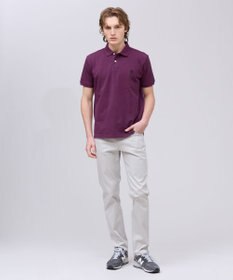 J.PRESS MEN コットンカノコオーバーダイ ポロシャツ