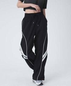 WEGO 【ウエストゴム】パイピングトラックパンツ