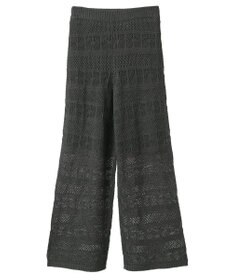 AMERICAN HOLIC レース編みニットパンツ