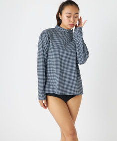 OP／FILA 【ocean pacific】モックネックラッシュガード付き 水着5点セット