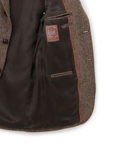 J.PRESS MEN 【KING SIZE】【定番】LOVAT LAVEROCK TWEED ヘリンボンツイードジャケット
