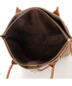 UNBILLION 【テレビ ドラマ着用アイテム】ペルケ perche / ナイロン牛革ヒネリ金具トートバッグ