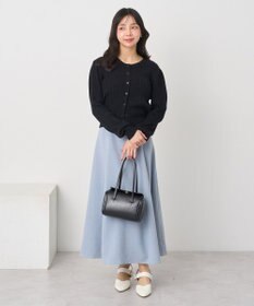 earth music&ecology ミニケーブルコンパクトカーディガン