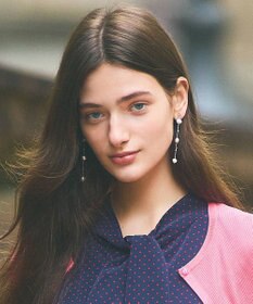 TOCCA PEARL STATION EARRINGS 淡水バロックパール イヤリング