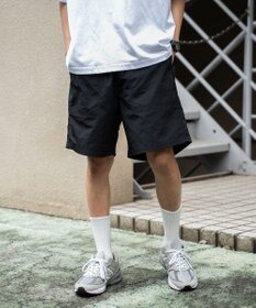 WEGO 【速乾/ウエストゴム/SMLサイズ】ナイロンイージーショーツ