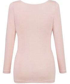 Wing あったかインナー オーガニックコットン混 やわらかくやさしい肌ざわり 【綿の贅沢オーガニック】 綿混 保温性 8分袖 長袖 秋 冬 EL4831ウイング／ワコール