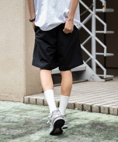 WEGO 【速乾/ウエストゴム/SMLサイズ】ナイロンイージーショーツ