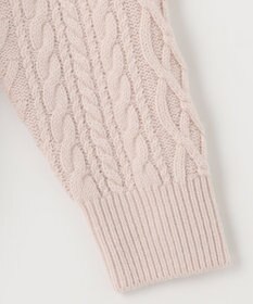 J.PRESS LADIES 【洗える】EIGER CORD アラン カーディガン