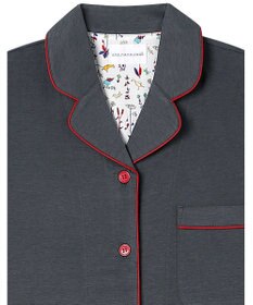 une nana cool 【綿混】アルティメットエアー天竺半袖パジャマ MADE WITH LIBERTY FABRIC