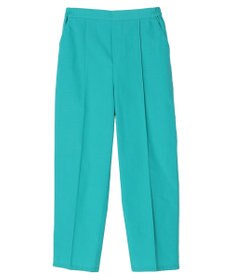 Green Parks 綿麻混イージーテーパードパンツ