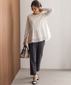 組曲 S シャツコンビティアード ロングＴシャツ