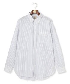 J.PRESS MEN 【KING SIZE】【KANEMASA JERSEY】ストライプボタンダウン シャツ