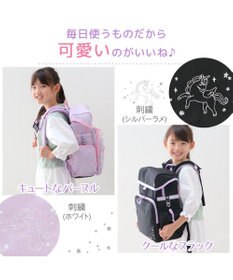 Mother garden マザーガーデン ユニコーン セカンドランドセル 《ブラック》