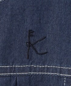 組曲 KIDS 【110-140㎝】ラウンドカラー デニムジャケット