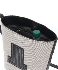 LANVIN en Bleu ヴィジュキャンバス ショルダーバッグ