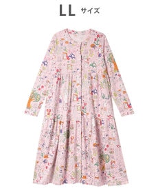 tsumori chisato SLEEP ツモリチサト ルームウエア ワンピース 長袖 綿100%(本体) ロング丈(ふくらはぎ付近) UNX533 /ワコール