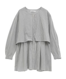 AMERICAN HOLIC サッカーティアードロングブラウス