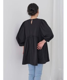 AMERICAN HOLIC ドットジャガード袖ボリュームチュニック