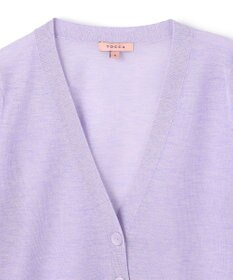 TOCCA 【美人百花掲載】SHEER BUBBLE KNIT ニットカーディガン