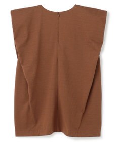 BEIGE， 【洗える】SCALA / コットンリネンボリュームスリーブトップス