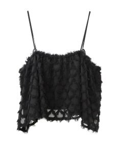 Green Parks ・ＥＬＥＮＣＡＲＥ　ＤＵＥフリンジジャカードビスチェ