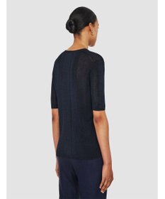 JOSEPH クリスピーレーヨン　ショートスリーブニット