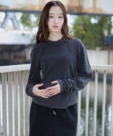WEGO 【ユニセックス着用ITEM/MLサイズ展開】ワッフルT（LS）