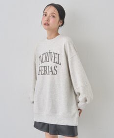 earth music&ecology アソートロゴルーズスウェット