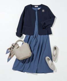 Tiaclasse 【選べる柄タイプ】プリーツスカーフ