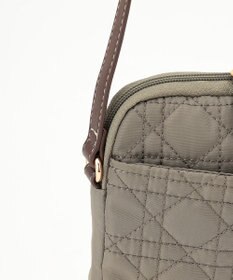 LA BAGAGERIE グリッドキルティングショルダー