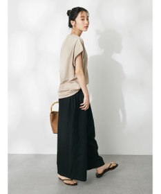 CRAFT STANDARD BOUTIQUE 【キナリノ別注】リネンレーヨンワイドパンツ