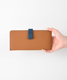 Atelier nuu 日本製 本革 バイカラーnoble スマートロングウォレット