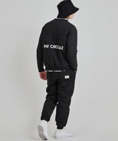 PW CIRCULUS 【MEN】ひょうたんキルト中綿ワイドジョガーパンツ