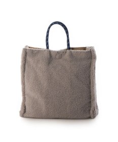 UNBILLION カシュカシュ cachecache / ボア刺繍リバーシブル2wayトート