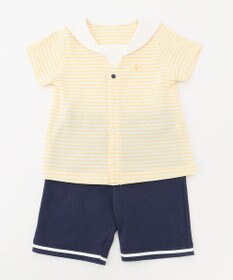 組曲 KIDS 【80-90cm】セーラーボーダー セットアップ